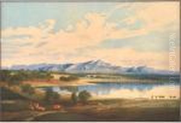 Mount Zero At The Grampians by Nicholas Chevalier