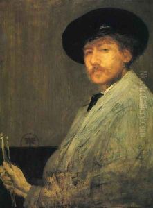Arrangement in Grey: Portrait of the Painter by James Abbott McNeill Whistler