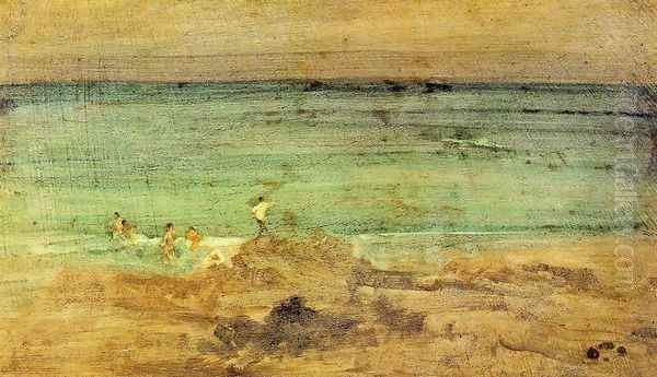 Violet and Blue: The Little Bathers, Perosquerie - view 1
