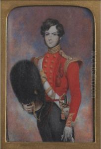 Portrait Of A Young British Army Officer