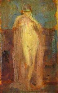 Blue And Violet La Belle De Jour 1885 by James Abbott McNeill Whistler