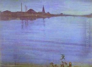 Nocturne In Blue And Silver 1871 2 by James Abbott McNeill Whistler