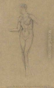 Nude Standing by James Abbott McNeill Whistler