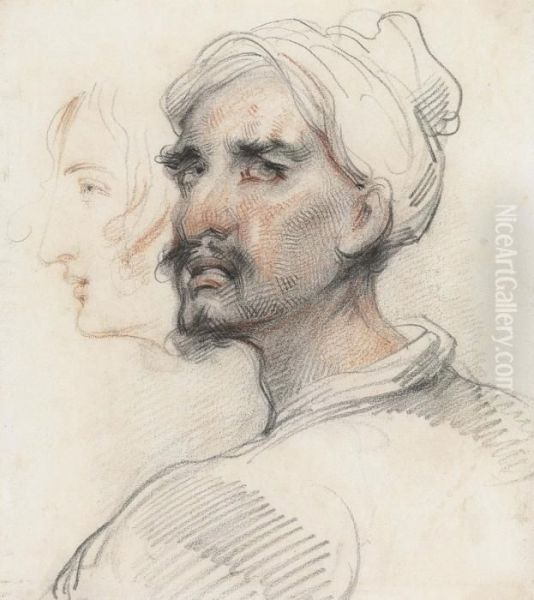 Portrait Of A Man In A Turban - view 1