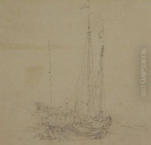 Chinese Junk by George Chinnery