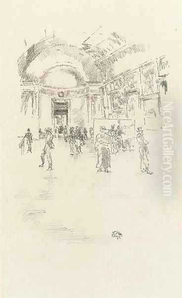 The Long Gallery, Louvre - view 1