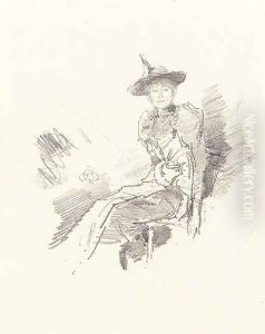 The Winged Hat by James Abbott McNeill Whistler