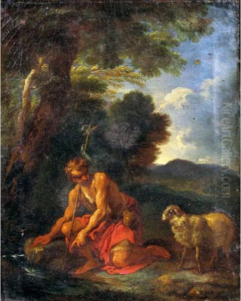 San Giovanni Battista, Sant'ignazio Di Loyola, San Pietro, San Francesco - view 1