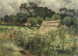 Paysage Avec Ferme by Emile Claus