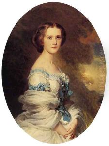 Melanie de Bussiere, Comtesse Edmond de Pourtales by Franz Xavier Winterhalter