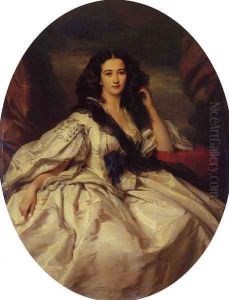 Wienczyslawa Barczewska, Madame de Jurjewicz by Franz Xavier Winterhalter