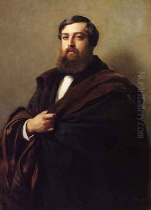 Alfred-Emilien, Comte de Nieuwerkerke by Franz Xavier Winterhalter