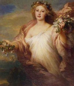 Der Frubling (Spring) by Franz Xavier Winterhalter