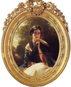 Princess Leonilla of Sayn Wittgenstein-Sayn by Franz Xavier Winterhalter