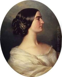 Charlotte Stuart, Viscountess Canning by Franz Xavier Winterhalter