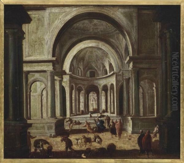 Christ Driving The Money-changers From The Temple - view 1
