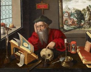 St Hieronymus In His Study