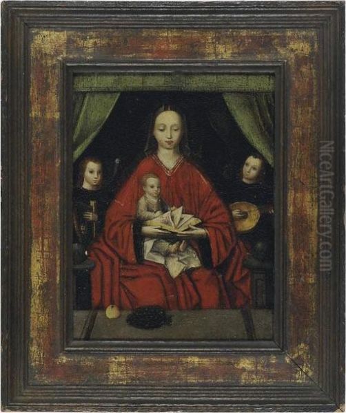 The Virgin And Child With Music-making Angels - view 1