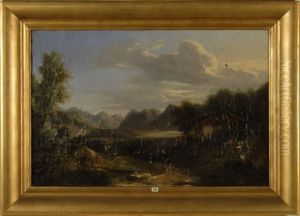 European Landscape. . by Jules Louis Phillipe Coignet