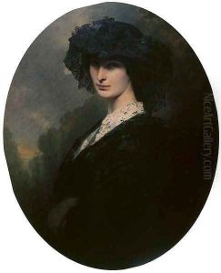 Jadwiga Potocka, Countess Branicka by Franz Xavier Winterhalter