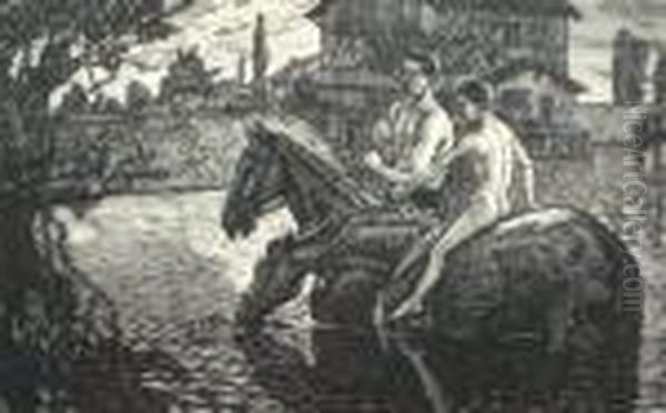 Le Bain Des Chevaul (einville) - view 1