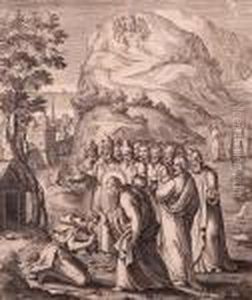 Christ With His Disciples