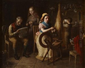 The Spinning Wheel by Hugh Collins