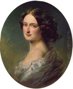 Lady Clementina Augusta Wellington Child-Villiers by Franz Xavier Winterhalter