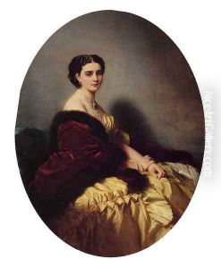 Madame Sofya Petrovna Naryschkina by Franz Xavier Winterhalter