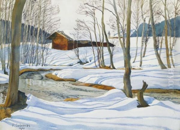 Winterliche Bachlandschaft - view 1