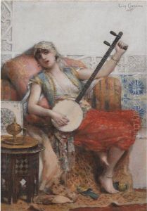 Odalisque by Leon Francois Comerre