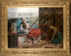 La Musicienne by Leon Francois Comerre