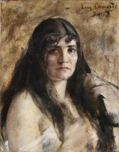 Portrait Presume De Mademoiselle Thessandier, Actrice