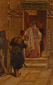 Islamic Scene by Leon Francois Comerre