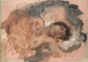 Reclining Nude by Leon Francois Comerre