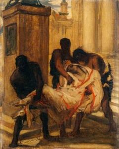 La Mort D'agrippine by Leon Francois Comerre