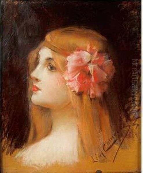 Jeune Fille A La Fleur - view 1