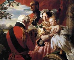 The First of May 1851 2 by Franz Xavier Winterhalter