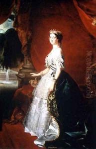 Empress Eugenie of France by Franz Xavier Winterhalter