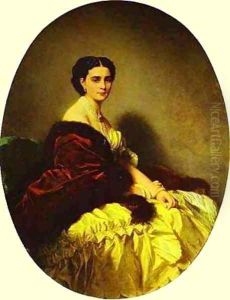 Portrait Of Sofia Naryshkina 1858