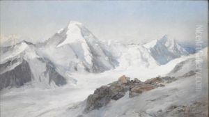 Aletschhorn - Schweiz by Edward Theodore Compton