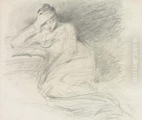 A Girl Reading - view 1