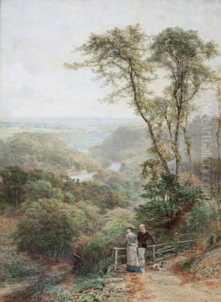 The River Ure, From Mowbray Point - Yorkshire - view 1