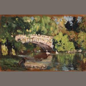 In The Park, Victoria, British Columbia by Colin Campbell Cooper
