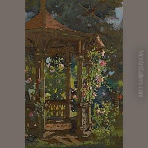 Summer Eve (the Gazebo) by Colin Campbell Cooper
