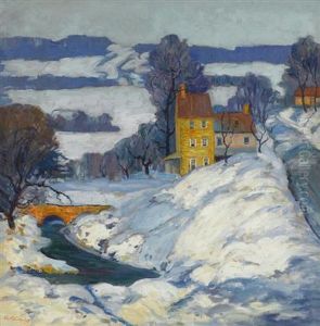 Snow Covered Valley by Fern Isabel Coppedge