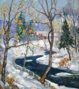 Woodland Brook by Fern Isabel Coppedge