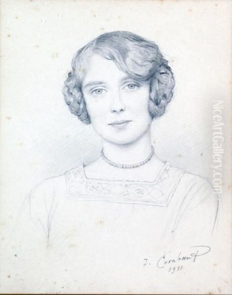 Portrait De Mademoiselle Balezoska - view 1