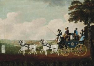 The Royal Yarmouth Telegraph Coach by John Cordrey