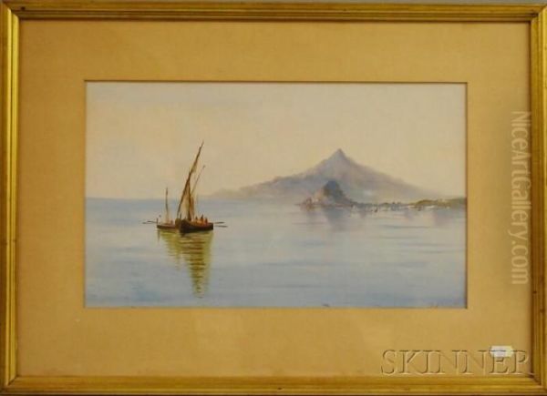 Fishing Boats In Still Waters, Naples. - view 1